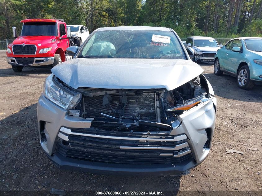 2019 TOYOTA HIGHLANDER LE - 5TDZZRFH9KS309738