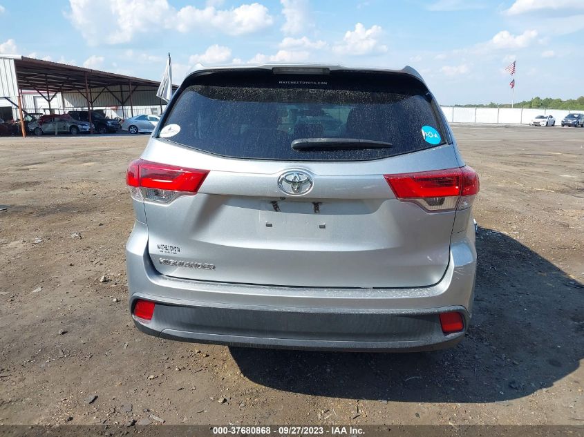 2019 TOYOTA HIGHLANDER LE - 5TDZZRFH9KS309738