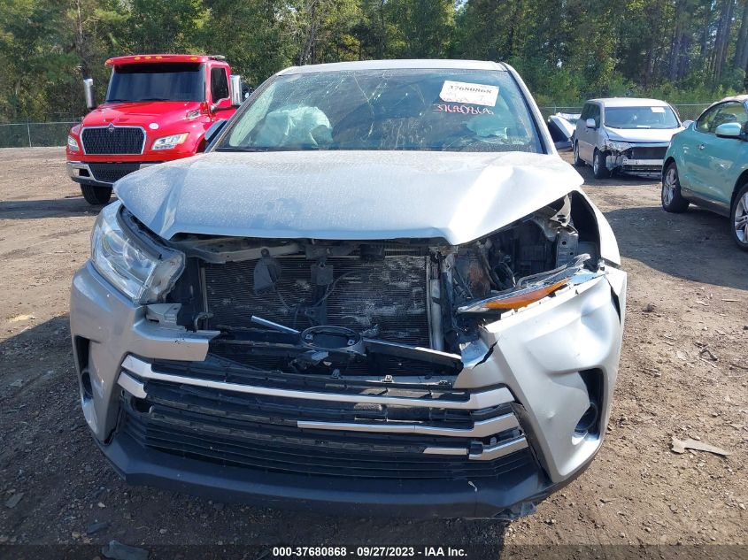 2019 TOYOTA HIGHLANDER LE - 5TDZZRFH9KS309738