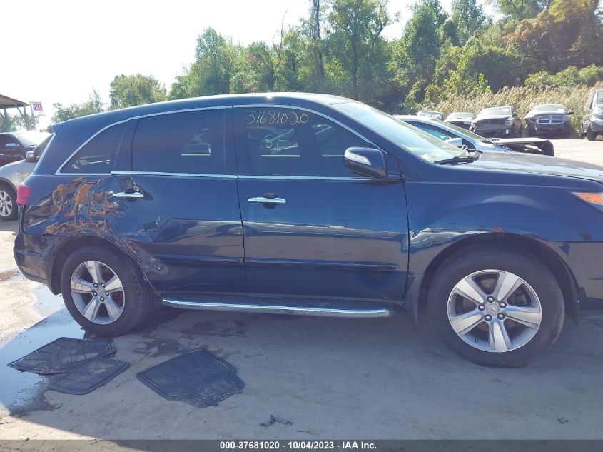 2013 ACURA MDX TECH PKG - 2HNYD2H38DH513638