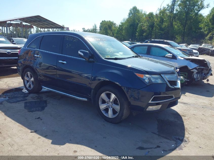 2013 ACURA MDX TECH PKG - 2HNYD2H38DH513638