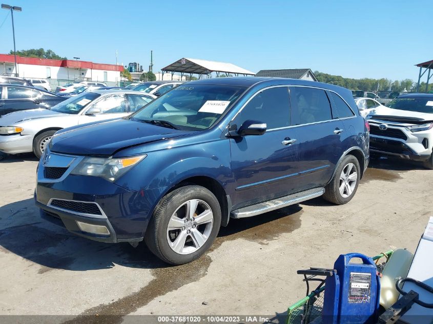 2013 ACURA MDX TECH PKG - 2HNYD2H38DH513638