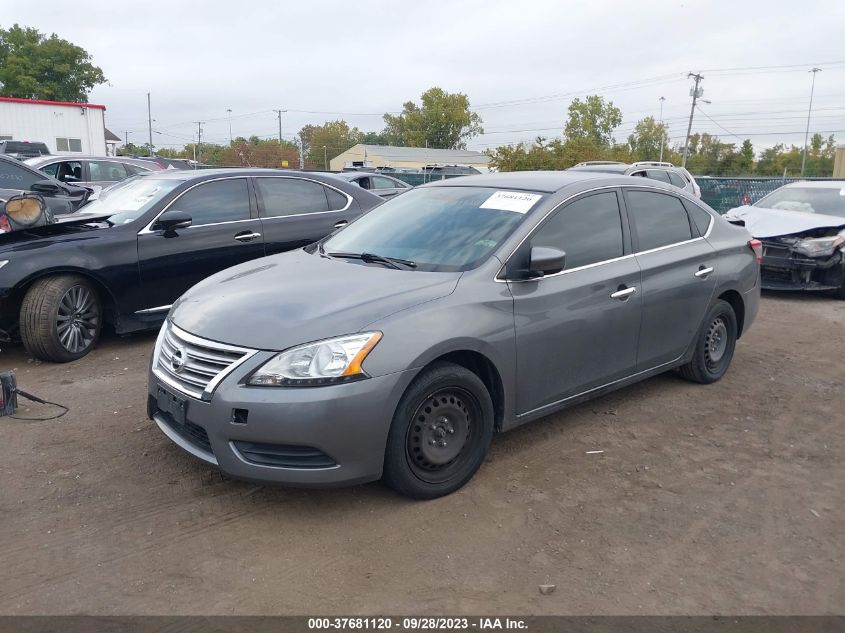 2015 NISSAN SENTRA SR/SL/S/SV/FE+ S - 3N1AB7AP2FY212984