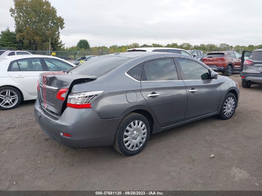 2015 NISSAN SENTRA SR/SL/S/SV/FE+ S - 3N1AB7AP2FY212984