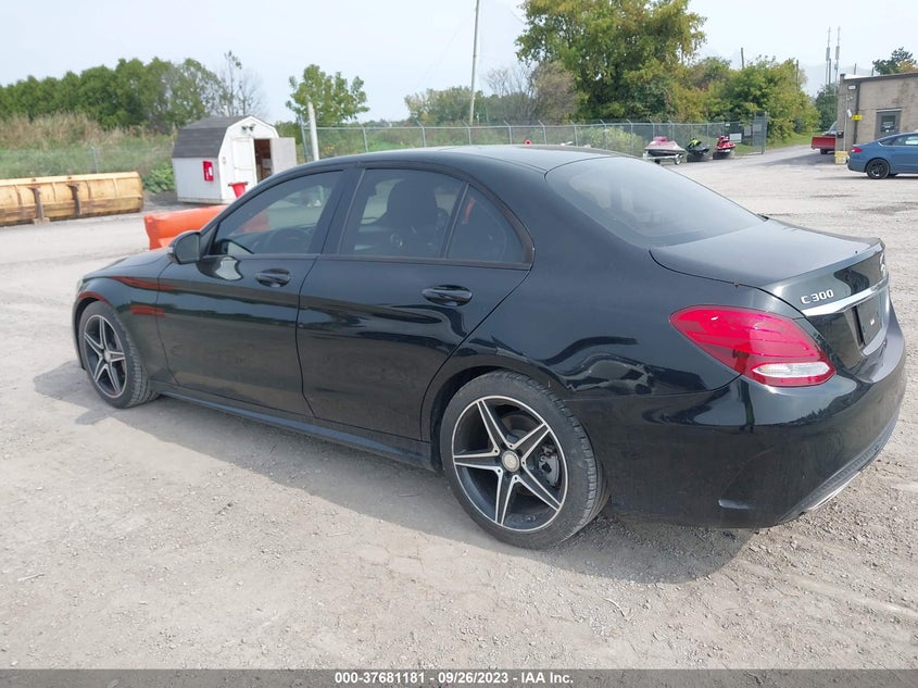 VIN 55SWF4JB0HU192354 2017 MERCEDES-BENZ C-CLASS C 300