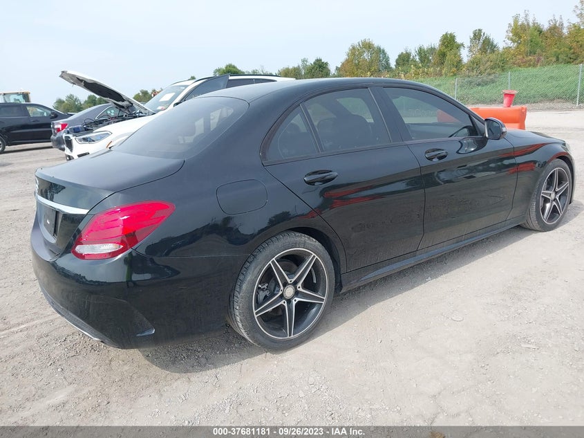 VIN 55SWF4JB0HU192354 2017 MERCEDES-BENZ C-CLASS C 300