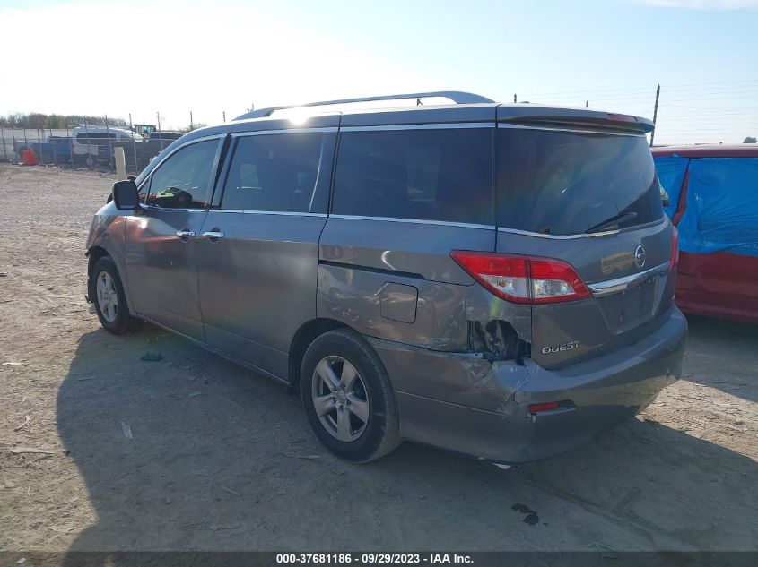 2016 NISSAN QUEST S/SV/SL/PLATINUM - JN8AE2KB5G9150983
