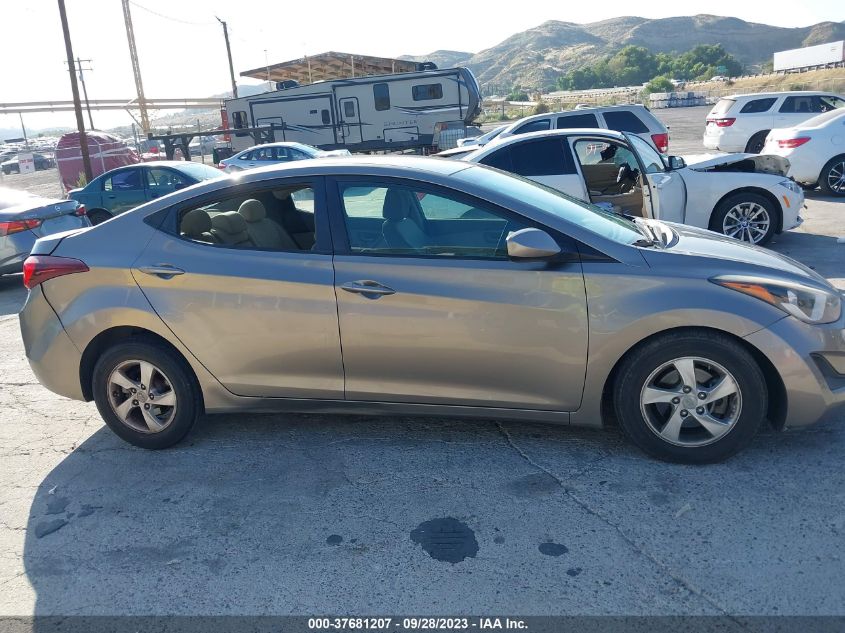 2015 HYUNDAI ELANTRA SE - 5NPDH4AE2FH570878