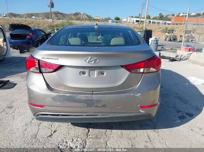 2015 HYUNDAI ELANTRA SE - 5NPDH4AE2FH570878