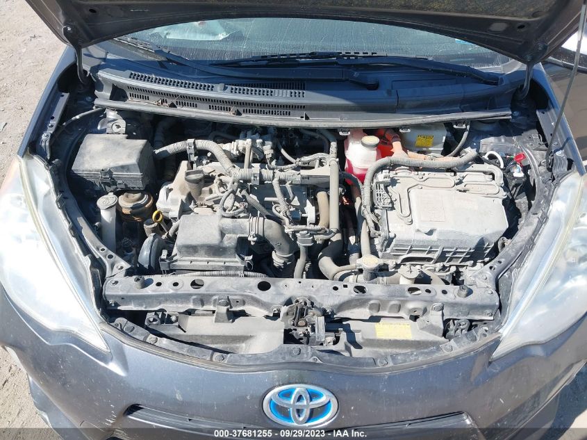 2013 TOYOTA PRIUS C ONE/TWO/THREE/FOUR - JTDKDTB32D1556686