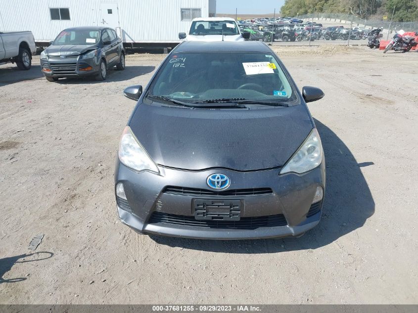 2013 TOYOTA PRIUS C ONE/TWO/THREE/FOUR - JTDKDTB32D1556686