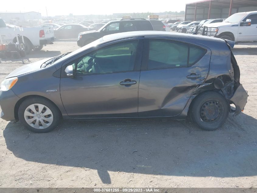 2013 TOYOTA PRIUS C ONE/TWO/THREE/FOUR - JTDKDTB32D1556686