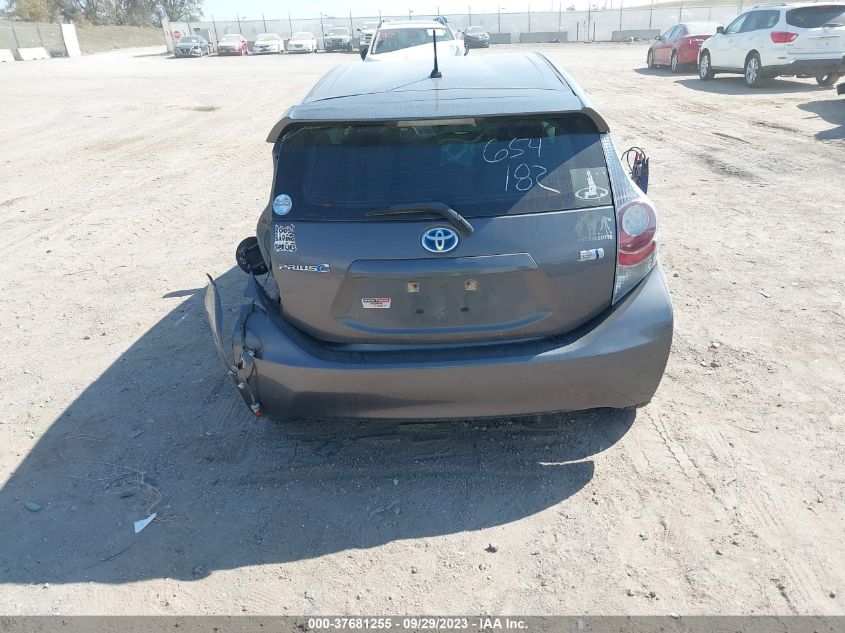 2013 TOYOTA PRIUS C ONE/TWO/THREE/FOUR - JTDKDTB32D1556686
