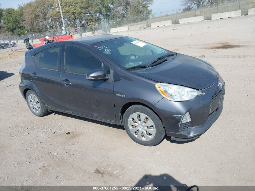 2013 TOYOTA PRIUS C ONE/TWO/THREE/FOUR - JTDKDTB32D1556686