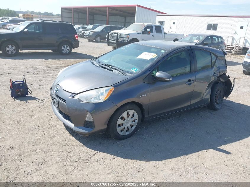 2013 TOYOTA PRIUS C ONE/TWO/THREE/FOUR - JTDKDTB32D1556686