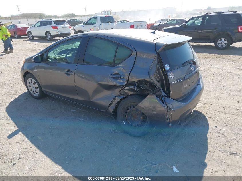 2013 TOYOTA PRIUS C ONE/TWO/THREE/FOUR - JTDKDTB32D1556686