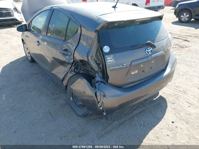 2013 TOYOTA PRIUS C ONE/TWO/THREE/FOUR - JTDKDTB32D1556686