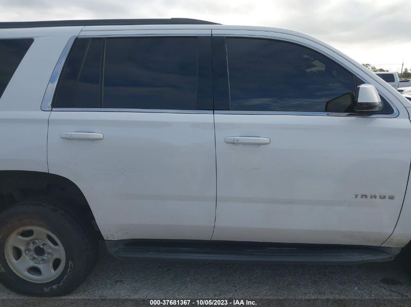2015 CHEVROLET TAHOE LT - 1GNSKBKC1FR521178