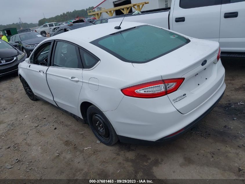 2014 FORD FUSION S - 3FA6P0G73ER196201