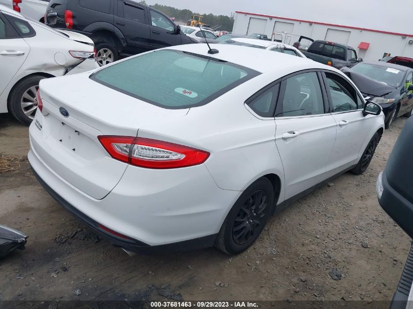 2014 FORD FUSION S - 3FA6P0G73ER196201