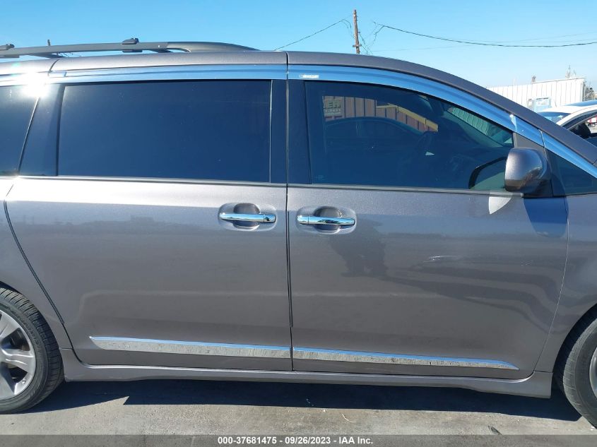 2014 TOYOTA SIENNA SE - 5TDXK3DCXES514439