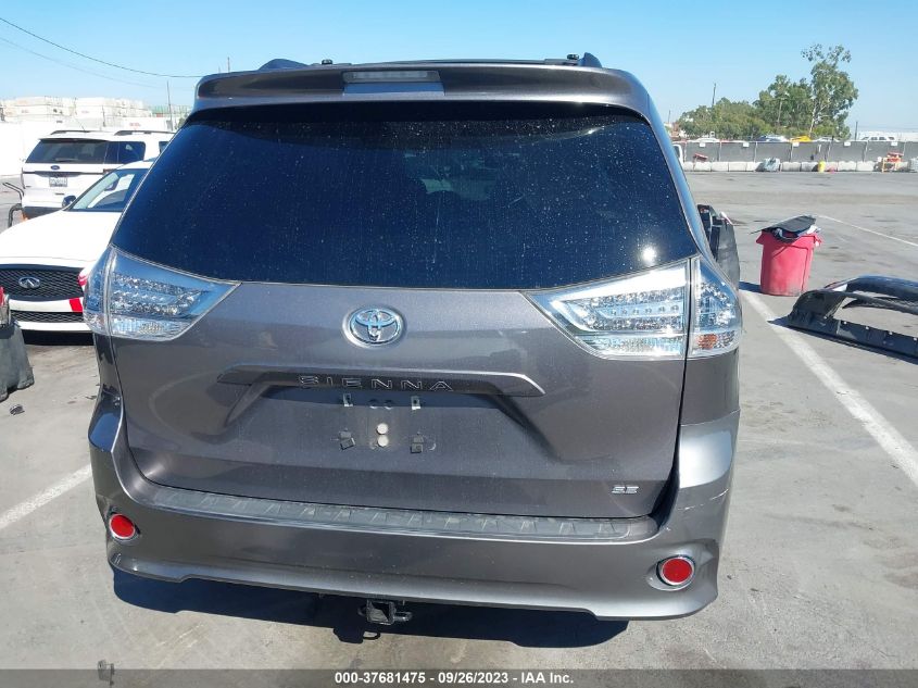 2014 TOYOTA SIENNA SE - 5TDXK3DCXES514439