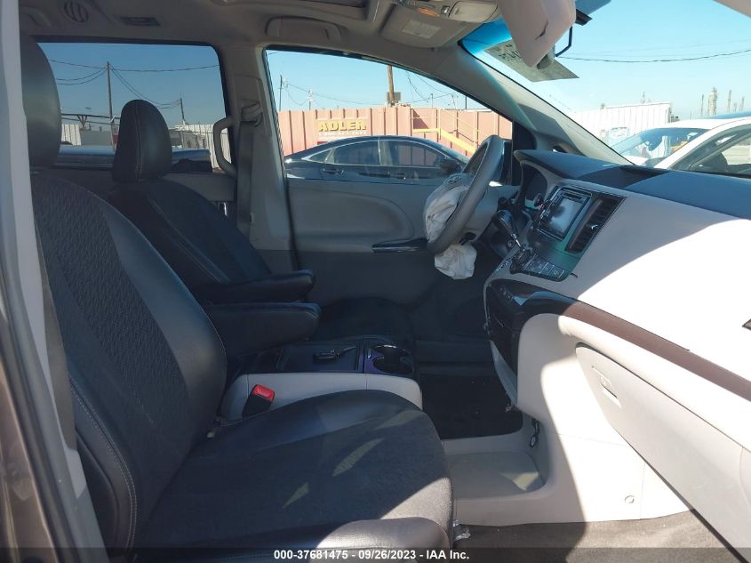 2014 TOYOTA SIENNA SE - 5TDXK3DCXES514439