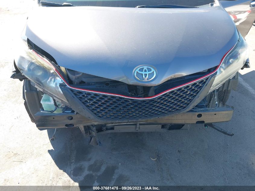 2014 TOYOTA SIENNA SE - 5TDXK3DCXES514439