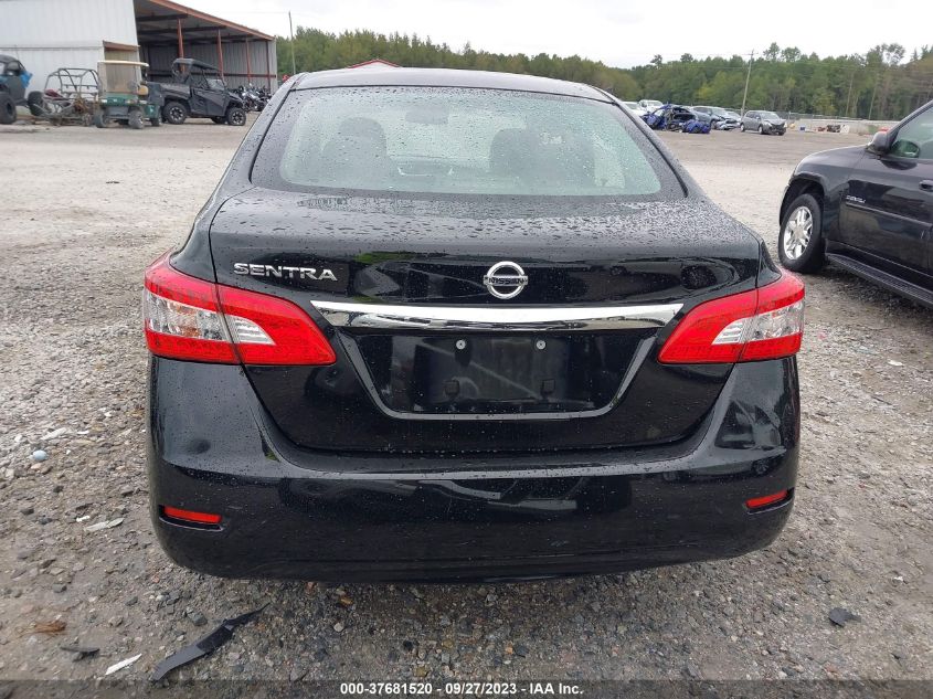 2015 NISSAN SENTRA S - 3N1AB7AP7FY331064