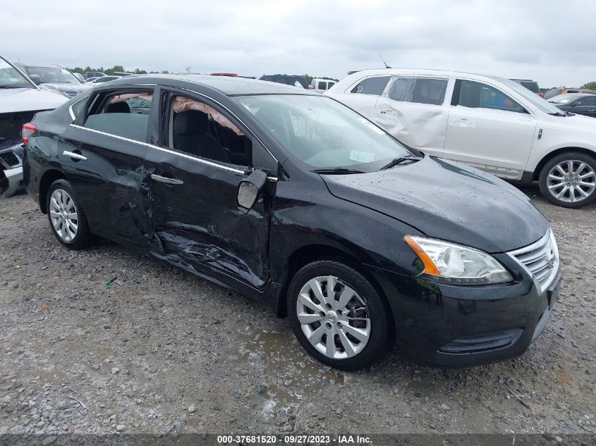 2015 NISSAN SENTRA S - 3N1AB7AP7FY331064