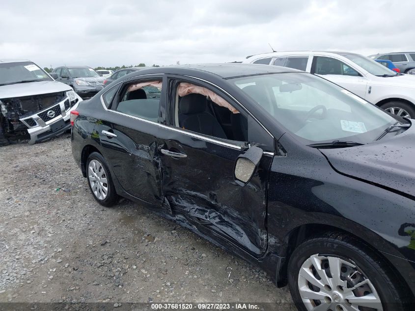 2015 NISSAN SENTRA S - 3N1AB7AP7FY331064