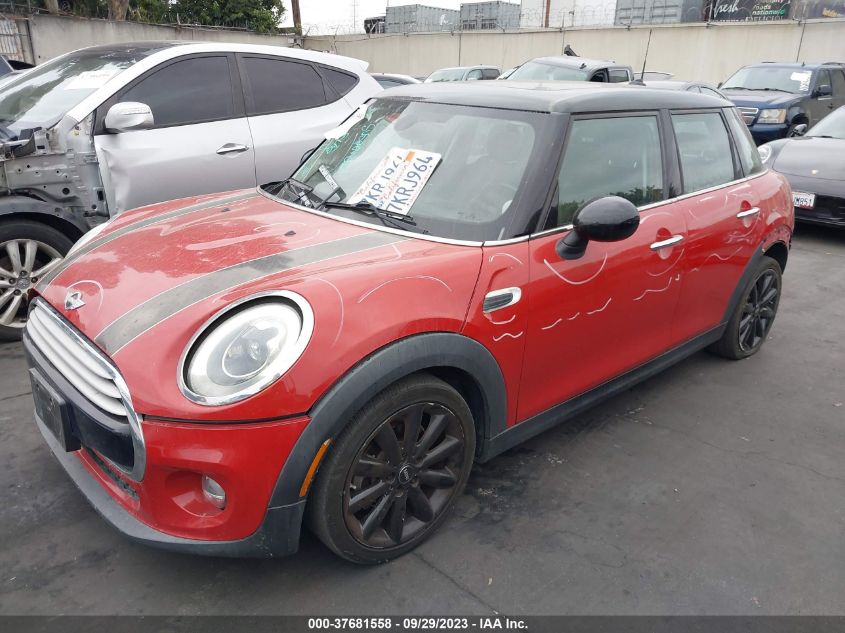 2015 MINI COOPER HARDTOP 4 DOOR WMWXS5C51FT829841