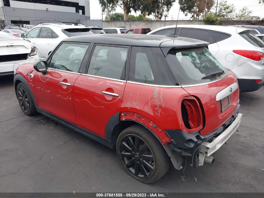 2015 MINI COOPER HARDTOP 4 DOOR WMWXS5C51FT829841