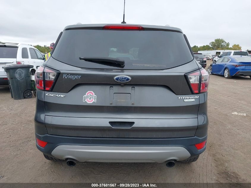 2017 FORD ESCAPE TITANIUM - 1FMCU0J9XHUB98536