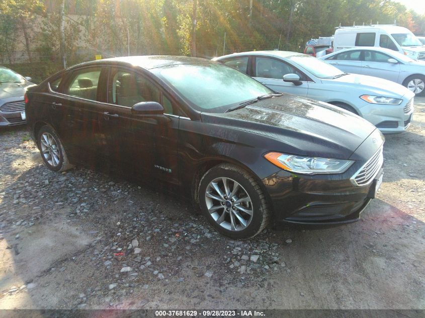 2017 FORD FUSION HYBRID S - 3FA6P0UU8HR360721