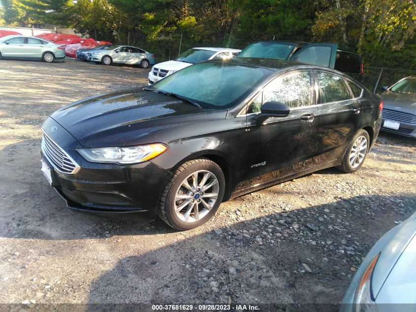 2017 FORD FUSION HYBRID S - 3FA6P0UU8HR360721