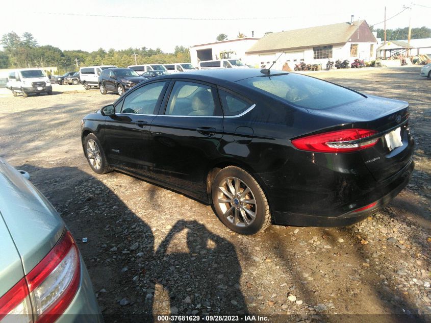 2017 FORD FUSION HYBRID S - 3FA6P0UU8HR360721