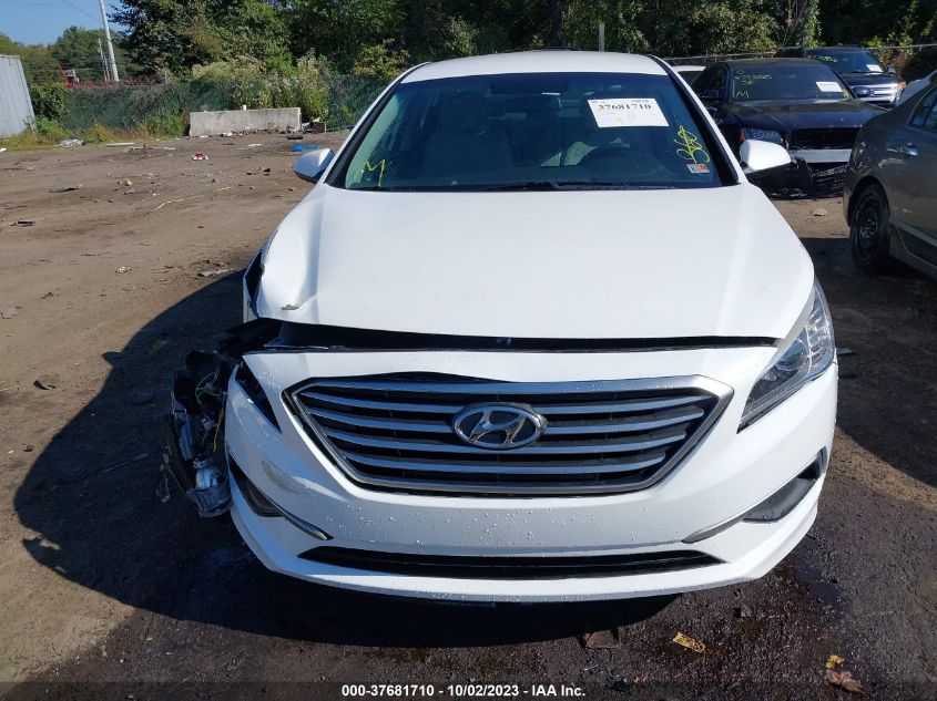 2017 HYUNDAI SONATA 2.4L - 5NPE24AF7HH589069