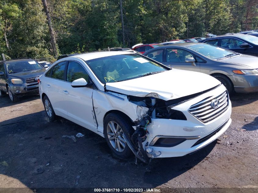 2017 HYUNDAI SONATA 2.4L - 5NPE24AF7HH589069