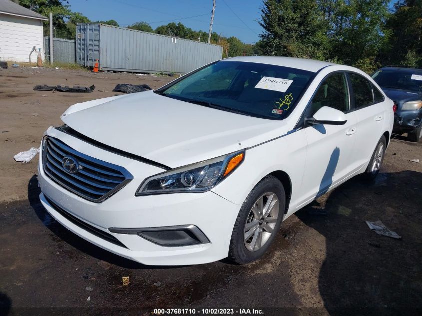 2017 HYUNDAI SONATA 2.4L - 5NPE24AF7HH589069