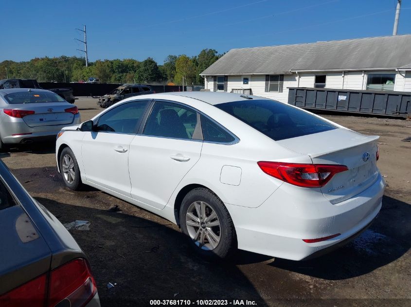 2017 HYUNDAI SONATA 2.4L - 5NPE24AF7HH589069