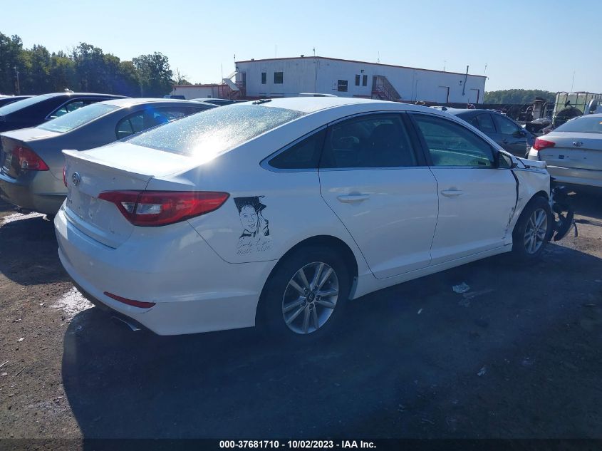 2017 HYUNDAI SONATA 2.4L - 5NPE24AF7HH589069