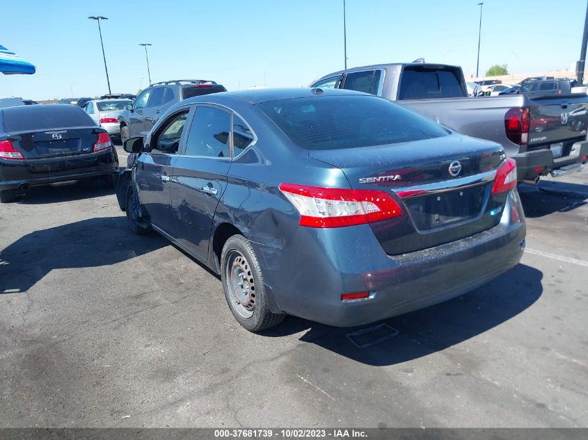 2013 NISSAN SENTRA SV - 3N1AB7AP0DL658089