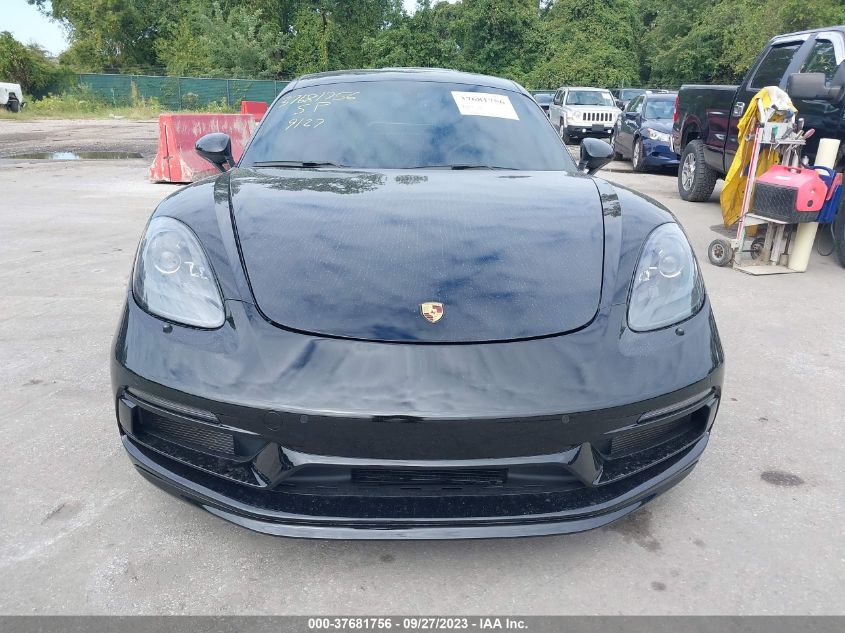 2021 PORSCHE 718 CAYMAN GTS 4.0 - WP0AD2A87MS281202