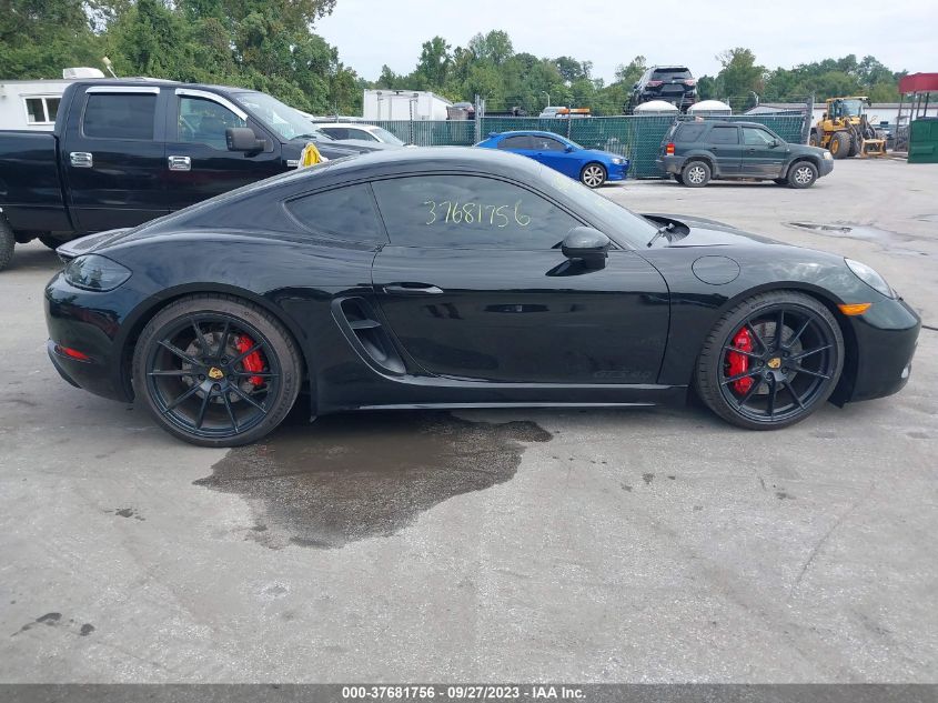 2021 PORSCHE 718 CAYMAN GTS 4.0 - WP0AD2A87MS281202