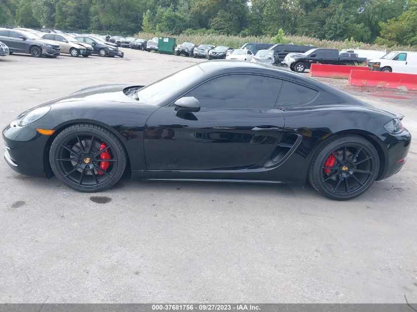 2021 PORSCHE 718 CAYMAN GTS 4.0 - WP0AD2A87MS281202