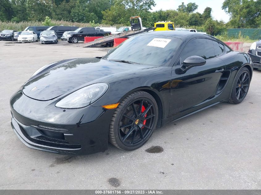 2021 PORSCHE 718 CAYMAN GTS 4.0 - WP0AD2A87MS281202
