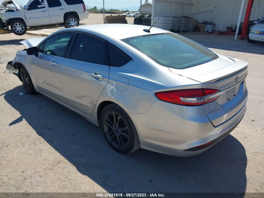 2018 FORD FUSION SE - 3FA6P0HD5JR131123