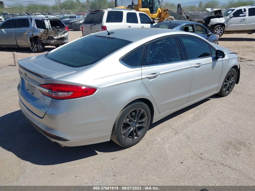 2018 FORD FUSION SE - 3FA6P0HD5JR131123