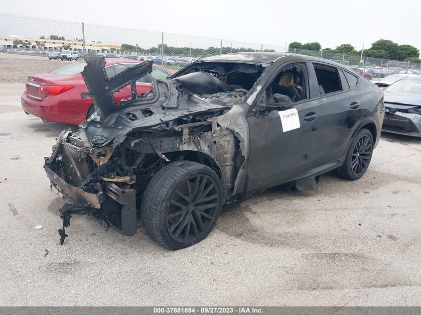 2021 BMW X6 4.4L V8   N(VIN: 5UXCY8C01M9F79647